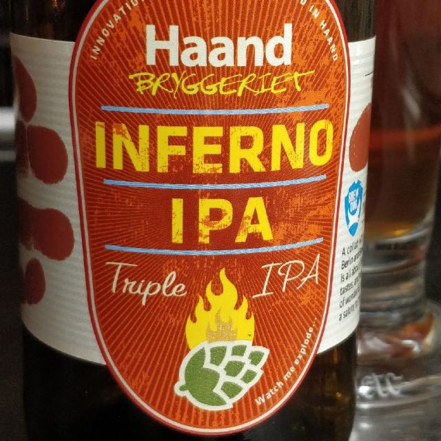 Inferno IPA Triple IPA 10.0%, Haandbryggeriet AS, Norway
