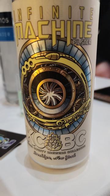 infinite machine 4.9%, Kings County Brewers Collective KCBC, United States
