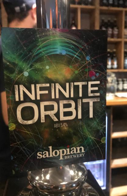 Infinite Orbit 5.4%, Salopian Brewery, England