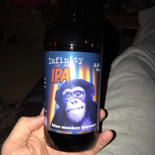 Infinity 4.6%, Blue Monkey Brewery, England