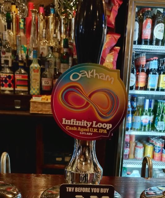 infinity loop 5.0%, Oakham Ales, England