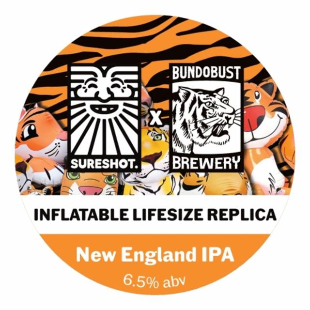 Inflatable Lifesize Replica 6.5%, Sureshot Brewing, England