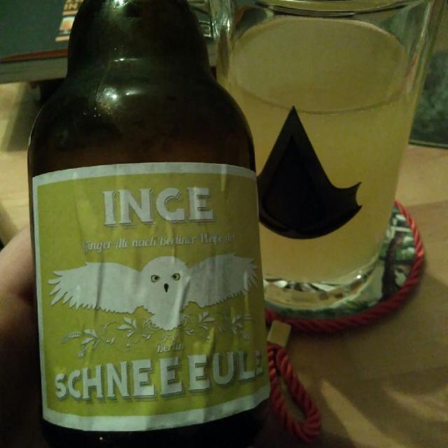 Inge 3.0%, Schneeeule Brauerei, Germany