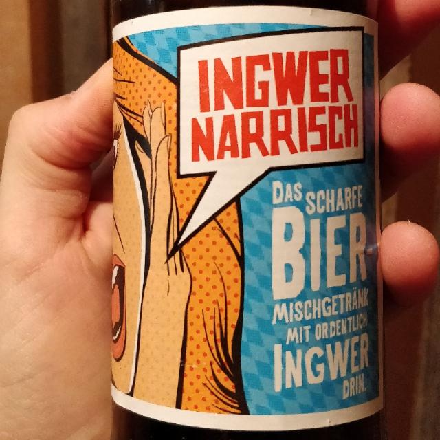 Ingwer Narrisch 4.6%, Home of Unvernunft UG, Germany