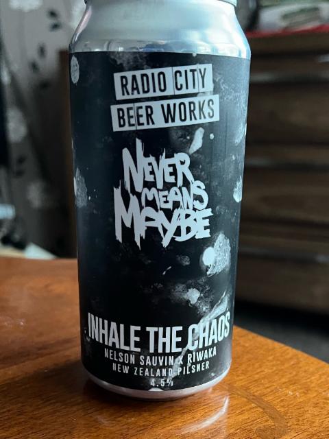 Inhale The Chaos 4.5%, Radio City Beer Works, England