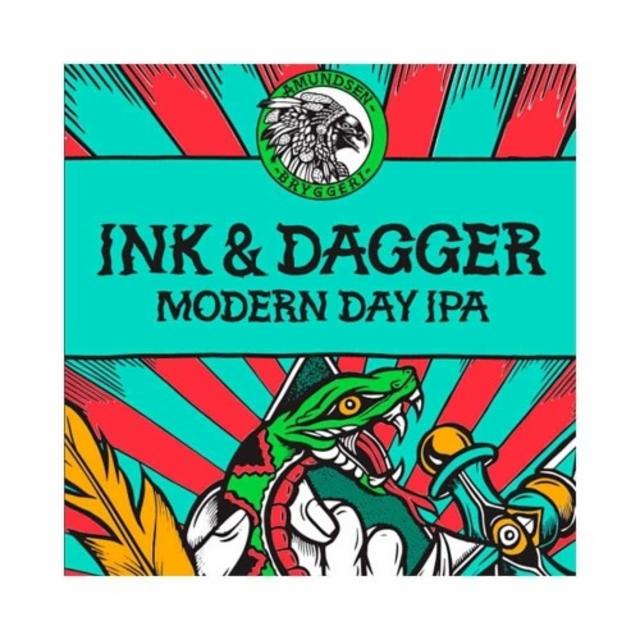 Ink & Dagger (Gluten Free) 4.2%, Amundsen Bryggeri, Norway
