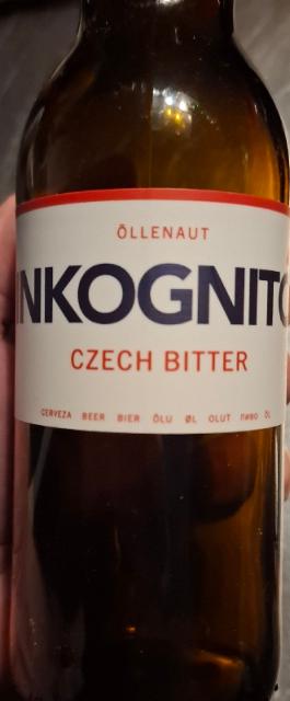 inkognito czech bitter, Õllenaut