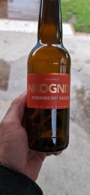 inkognito rowanberry saison 5.5%, Õllenaut, Estonia