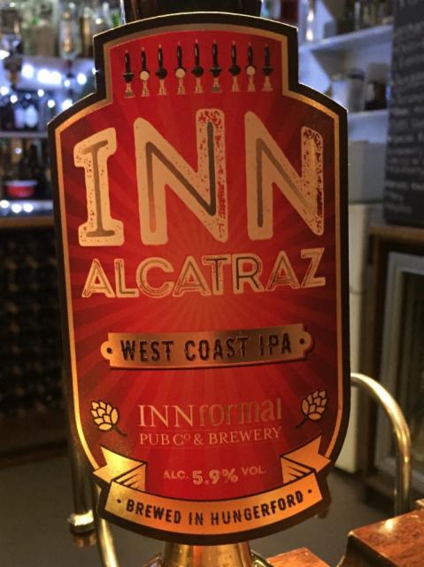 Inn Alcatraz 5.9%, INNformal Brewery, England