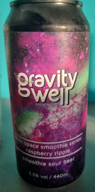 Inner Space Smoothie: Raspberry Ripple 5.5%, Gravity Well Brewing Co., England