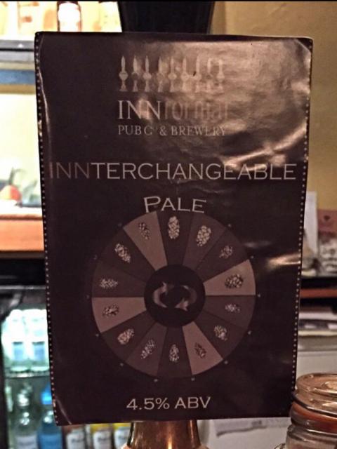 INNterchangeable Pale - Version 1 Mosaic & Chinook 4.5%, INNformal Brewery, England