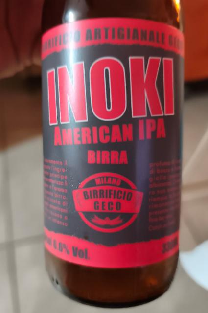 inoki 6.6%, Birrificio Geco, Italy