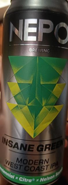 Insane Green 6.9%, Nepo Brewing (Browar Nepomucen), Poland