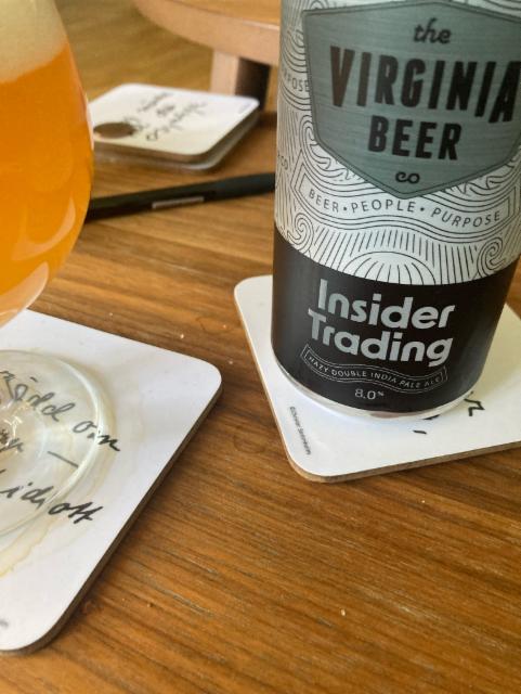 Insider Trading, The Virginia Beer Company