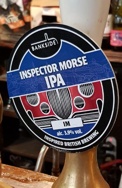 Inspector Morse IPA 3.9%, Greene King, England