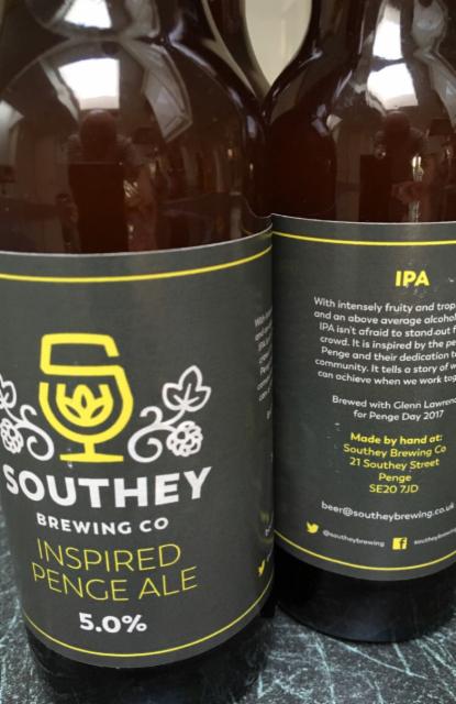 Inspired Penge Ale 5.0%, Southey Brewing Co., England