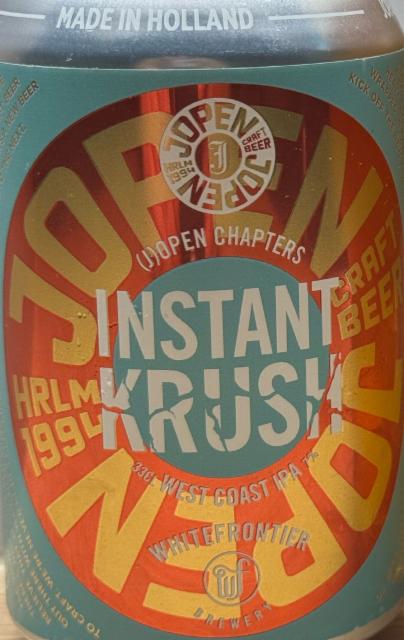 Instant krush 7.0%, Jopen, Netherlands