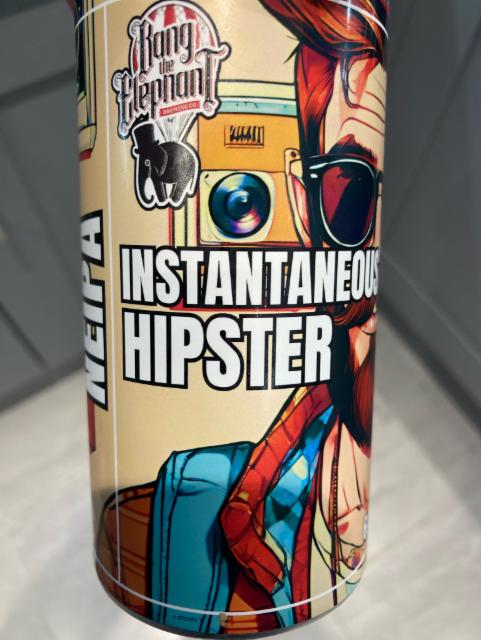 Instantaneous hipster 6.3%, Bang The Elephant Brewing co, England