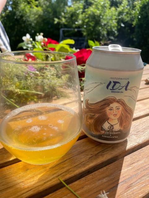 Instormande Ida Session IPA 4.7%, Hyllie Bryggeri, Sweden