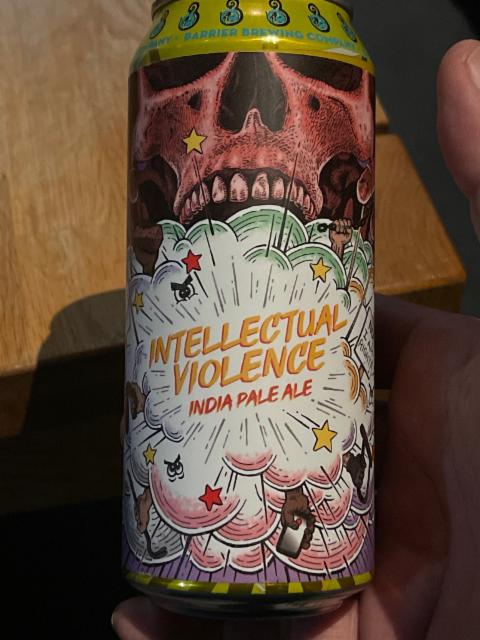 Intellectual Violence 7.8%, Barrier Brewing Company, United States