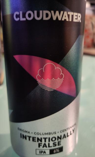 Intentionally False 6.0%, Cloudwater Brew Co., England