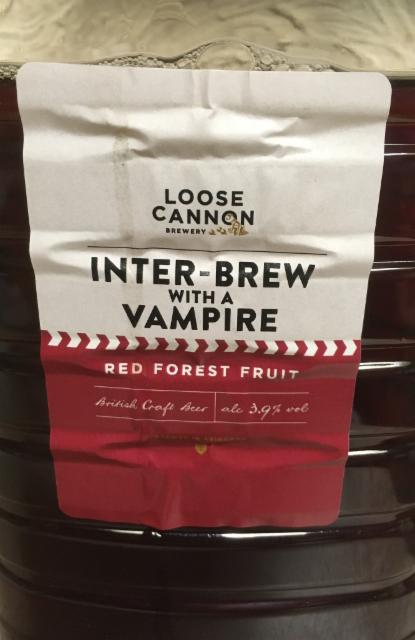 Inter-Brew with a Vampire 3.9%, Loose Cannon Brewery, England