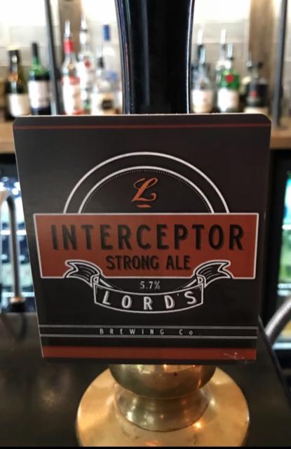 Interceptor 5.7%, Lord's Brewing Co., England