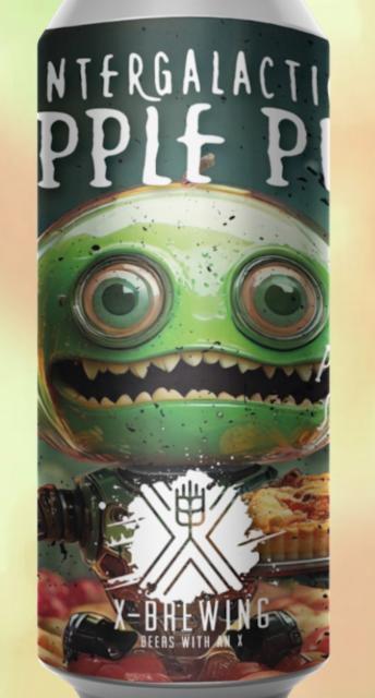 intergalactic apple pie 7.4%, X-Brewing, Netherlands