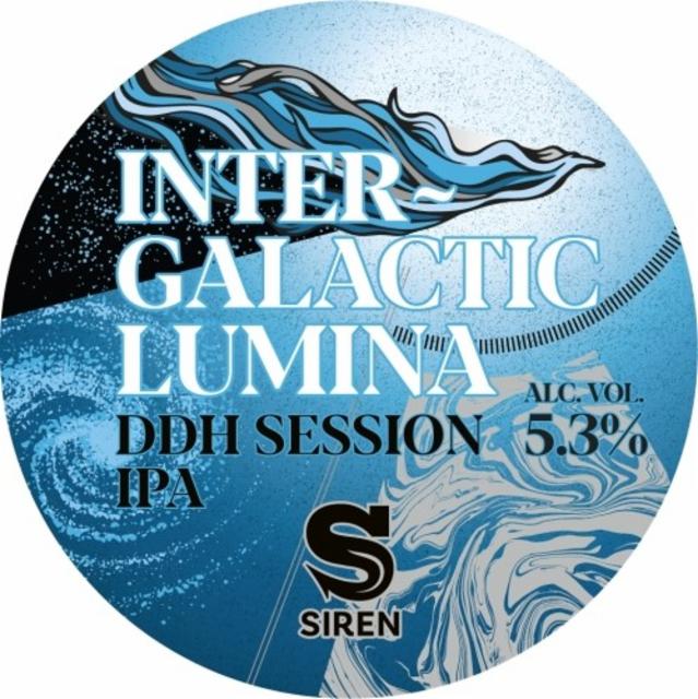 Intergalactic Lumina 5.3%, Siren Craft Brew, England