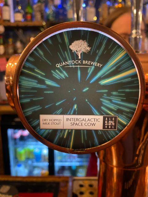 Intergalactic Space Cow 5.0%, Quantock Brewery, England