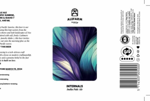 Internals 6.2%, Alefarm Brewing, Denmark