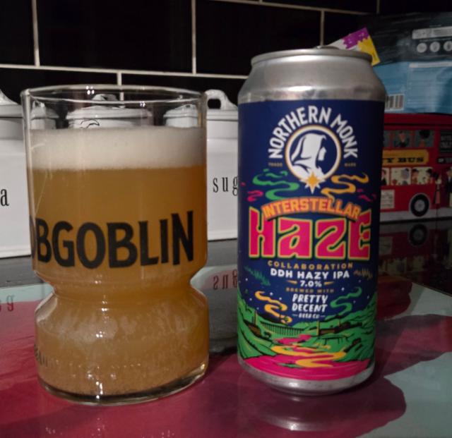 Interstellar haze, Northern Monk Brew Co.
