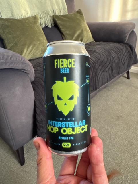 Interstellar hop object, Fierce Beer Ltd