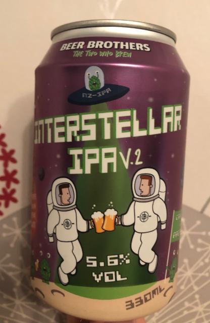 Interstellar IPA V.2 5.6%, Beer Brothers LTD, England