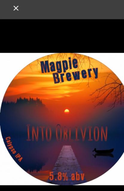 Into Oblivion 5.8%, Magpie Brewery, England