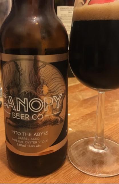 Into The Abyss 8.5%, Canopy Beer Co, England