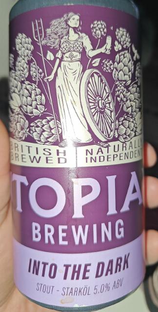 Into The Dark, Utopian Brewing Ltd.