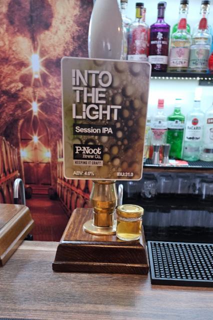 Into the light, P-Noot Brew Co