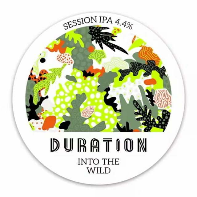 Into the wild 4.4%, Duration Brewing, England