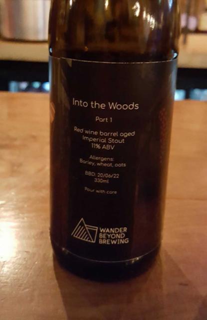 Into The Woods -Part 1 11.0%, Wander Beyond Brewing, England