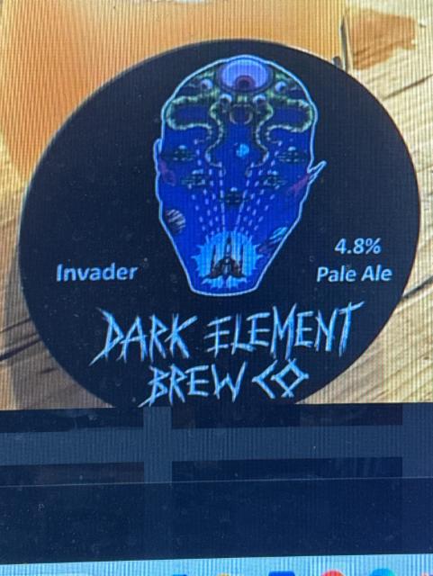 Invader 4.8%, Dark Element Brew co, Wales
