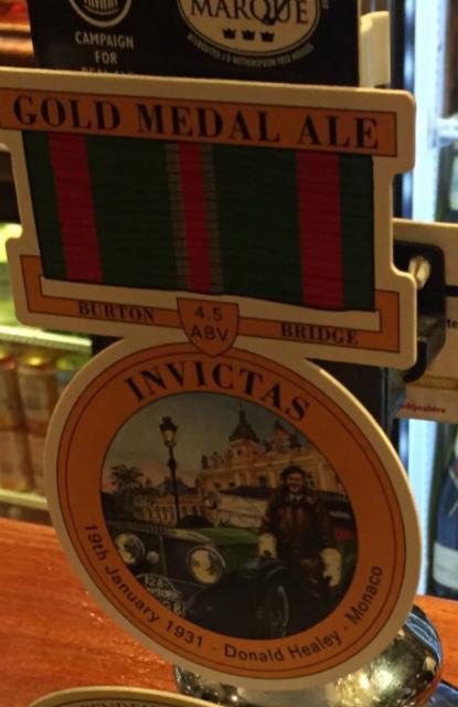 Invictas 4.5%, Burton Bridge Brewery, England