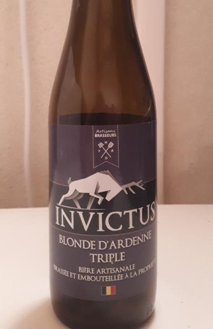 invictus blonde d Ardenne triple, Invictus