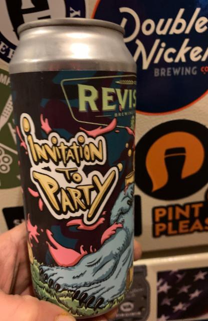 Invitation to Party 8.5%, Revision Brewing Company, United States