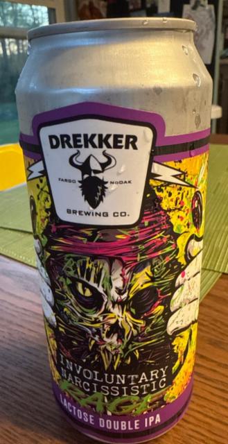 Involuntary Narcissistic Rage 8.5%, Drekker Brewing Company, United States