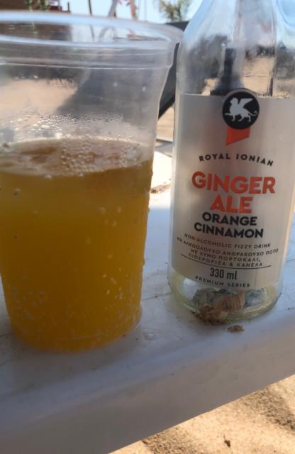 Ionian Ginger Ale 0.0%, Corfu Beer, Greece