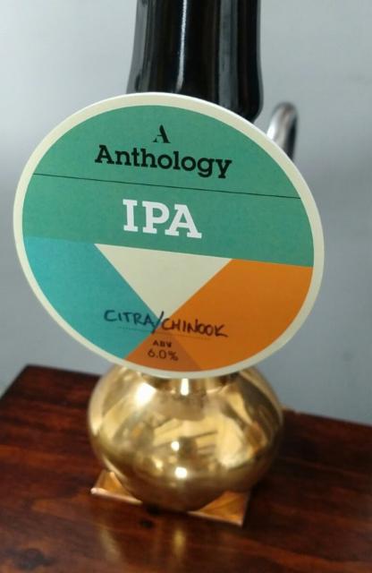 IPA Citra/Chinook 6.0%, Anthology Brewing Company, England