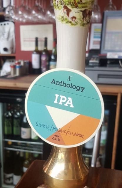 IPA Simcoe/Mosaic/Chinook 6.0%, Anthology Brewing Company, England