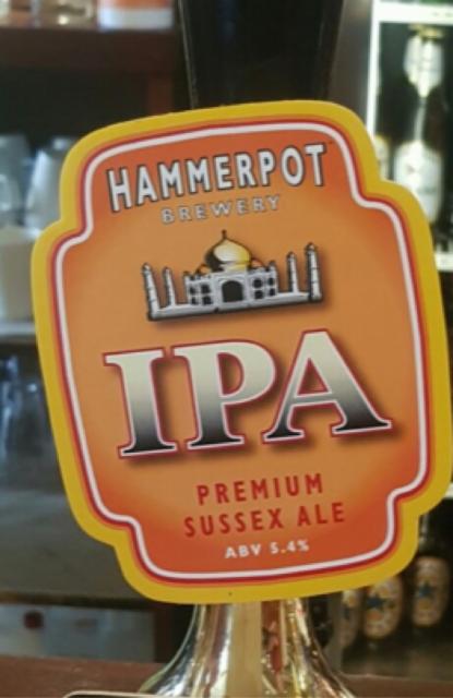 Hammerpot IPA 5.4%, Hammerpot Brewery, England