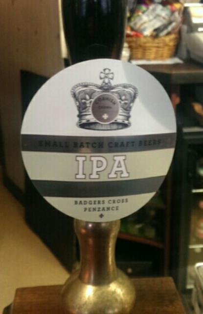 Cornish Crown IPA 5.6%, Cornish Crown Brewery, England